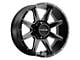 Raceline Stryker Satin Black Milled 6-Lug Wheel; 20x10; -19mm Offset (09-14 F-150)