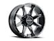 Raceline Stryker Satin Black Milled 6-Lug Wheel; 22x10; -19mm Offset (09-14 F-150)