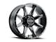 Raceline Stryker Satin Black Milled 6-Lug Wheel; 22x12; -44mm Offset (09-14 F-150)