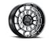 Raceline Warp Gloss Black Milled 6-Lug Wheel; 22x10; -19mm Offset (09-14 F-150)