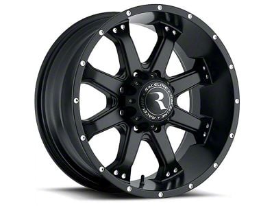 Raceline Assault Gloss Black 8-Lug Wheel; 20x9; 0mm Offset (10-18 RAM 3500 SRW)