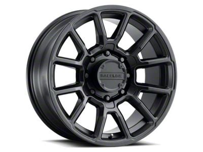 Raceline Gauge Satin Black 8-Lug Wheel; 18x9; 18mm Offset (11-16 F-250 Super Duty)