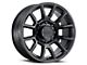 Raceline Gauge Satin Black 8-Lug Wheel; 18x9; 18mm Offset (11-16 F-250 Super Duty)