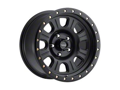 Raceline Monster Matte Black 8-Lug Wheel; 17x9; -12mm Offset (11-16 F-350 Super Duty SRW)