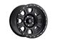 Raceline Monster Matte Black 8-Lug Wheel; 17x9; -12mm Offset (11-16 F-350 Super Duty SRW)