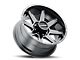 Raceline Stryker Satin Black Milled 6-Lug Wheel; 20x9; 18mm Offset (14-18 Silverado 1500)