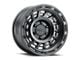 Raceline Halo Satin Black 6-Lug Wheel; 17x9; -12mm Offset (15-20 F-150)