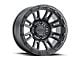 Raceline Compass Satin Black 6-Lug Wheel; 18x9; -12mm Offset (15-20 Tahoe)