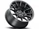 Raceline Gauge Satin Black 6-Lug Wheel; 20x10; -19mm Offset (15-20 Tahoe)