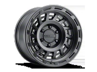 Raceline Halo Satin Black 6-Lug Wheel; 18x9; -12mm Offset (15-20 Tahoe)