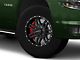 Raceline Injector Black 6-Lug Wheel; 17x8.5; 18mm Offset (15-20 Tahoe)