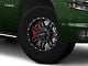 Raceline Injector Black 6-Lug Wheel; 17x9; -12mm Offset (15-20 Tahoe)