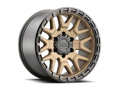 Raceline Krank Bronze 6-Lug Wheel; 17x9; -12mm Offset (15-20 Tahoe)