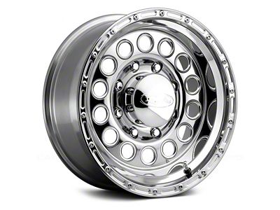 Raceline Rock Crusher Polished 6-Lug Wheel; 17x9; 0mm Offset (15-20 Tahoe)