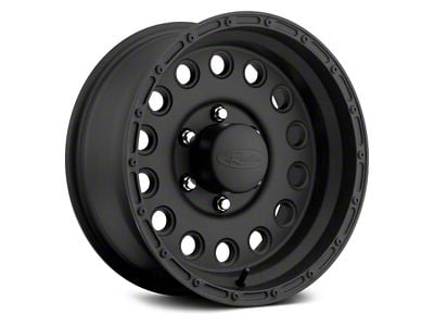 Raceline Rock Crusher Satin Black 6-Lug Wheel; 17x9; 0mm Offset (15-20 Tahoe)