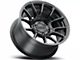 Raceline Gauge Satin Black 6-Lug Wheel; 20x10; -19mm Offset (15-20 Yukon)