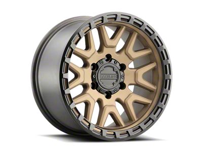 Raceline Krank Bronze 6-Lug Wheel; 17x9; -12mm Offset (15-20 Yukon)