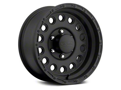 Raceline Rock Crusher Satin Black 6-Lug Wheel; 17x9; 0mm Offset (15-20 Yukon)