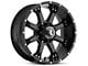 Raceline Assault Black 6-Lug Wheel; 18x9; -6mm Offset (99-06 Sierra 1500)