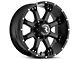 Raceline Assault Black 6-Lug Wheel; 20x9; 0mm Offset (99-06 Sierra 1500)