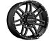 Raceline Injector Black 6-Lug Wheel; 20x9; 0mm Offset (99-06 Sierra 1500)