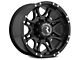 Raceline Raptor Black 6-Lug Wheel; 20x9; 30mm Offset (99-06 Sierra 1500)