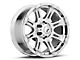 Raceline Raptor Chrome 6-Lug Wheel; 18x9; -6mm Offset (99-06 Sierra 1500)