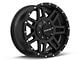 Raceline Injector Black 6-Lug Wheel; 18x9; 18mm Offset (07-13 Sierra 1500)