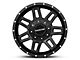 Raceline Injector Black 6-Lug Wheel; 17x9; -12mm Offset (14-18 Sierra 1500)