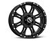 Raceline Raptor Black 6-Lug Wheel; 20x9; 30mm Offset (14-18 Sierra 1500)