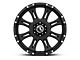 Raceline Raptor Black 6-Lug Wheel; 20x9; 30mm Offset (14-18 Sierra 1500)