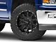 Raceline Shift Black 6-Lug Wheel; 20x9; 0mm Offset (14-18 Silverado 1500)