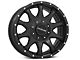 Raceline Shift Black 6-Lug Wheel; 20x9; 0mm Offset (14-18 Silverado 1500)