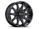 Raceline Shift Black 6-Lug Wheel; 17x9; -12mm Offset (19-25 Sierra 1500)