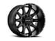 Raceline Shift Black 6-Lug Wheel; 17x9; -12mm Offset (19-25 Sierra 1500)