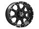 Raceline Assault Black 6-Lug Wheel; 18x9; 25mm Offset (21-24 F-150)