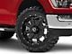 Raceline Assault Black 6-Lug Wheel; 20x9; 25mm Offset (21-24 F-150)