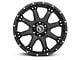 Raceline Assault Black 6-Lug Wheel; 20x9; 25mm Offset (21-24 F-150)