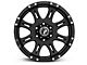 Raceline Raptor Black 6-Lug Wheel; 18x9; 25mm Offset (21-24 F-150)