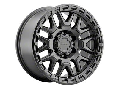 Raceline Krank Satin Black 6-Lug Wheel; 18x9; 18mm Offset (24-25 Ranger)