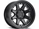 Raceline Scout Satin Black 6-Lug Wheel; 18x9; -12mm Offset (24-25 Ranger)