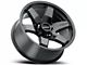 Raceline Addict Gloss Black 5-Lug Wheel; 18x9; 12mm Offset (94-01 RAM 1500)