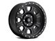 Raceline Monster Satin Black 6-Lug Wheel; 17x9; 0mm Offset (99-06 Silverado 1500)