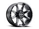 Raceline Stryker Satin Black Milled 6-Lug Wheel; 20x10; -19mm Offset (99-06 Silverado 1500)