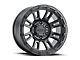 Raceline Compass Satin Black 6-Lug Wheel; 18x9; -12mm Offset (23-24 Canyon)