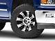 Raceline Raptor Black Machined 6-Lug Wheel; 18x9; -6mm Offset (23-24 Canyon)