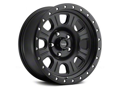 Raceline Monster Satin Black 6-Lug Wheel; 17x9; -12mm Offset (23-25 Colorado)