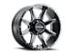 Raceline Stryker Satin Black Milled 6-Lug Wheel; 20x9; 18mm Offset (21-24 F-150)