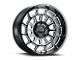 Raceline Warp Gloss Black Milled 6-Lug Wheel; 22x10; -19mm Offset (21-24 F-150)