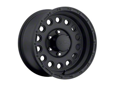 Raceline Rock Crusher Satin Black 8-Lug Wheel; 17x9; 0mm Offset (17-22 F-350 Super Duty SRW)